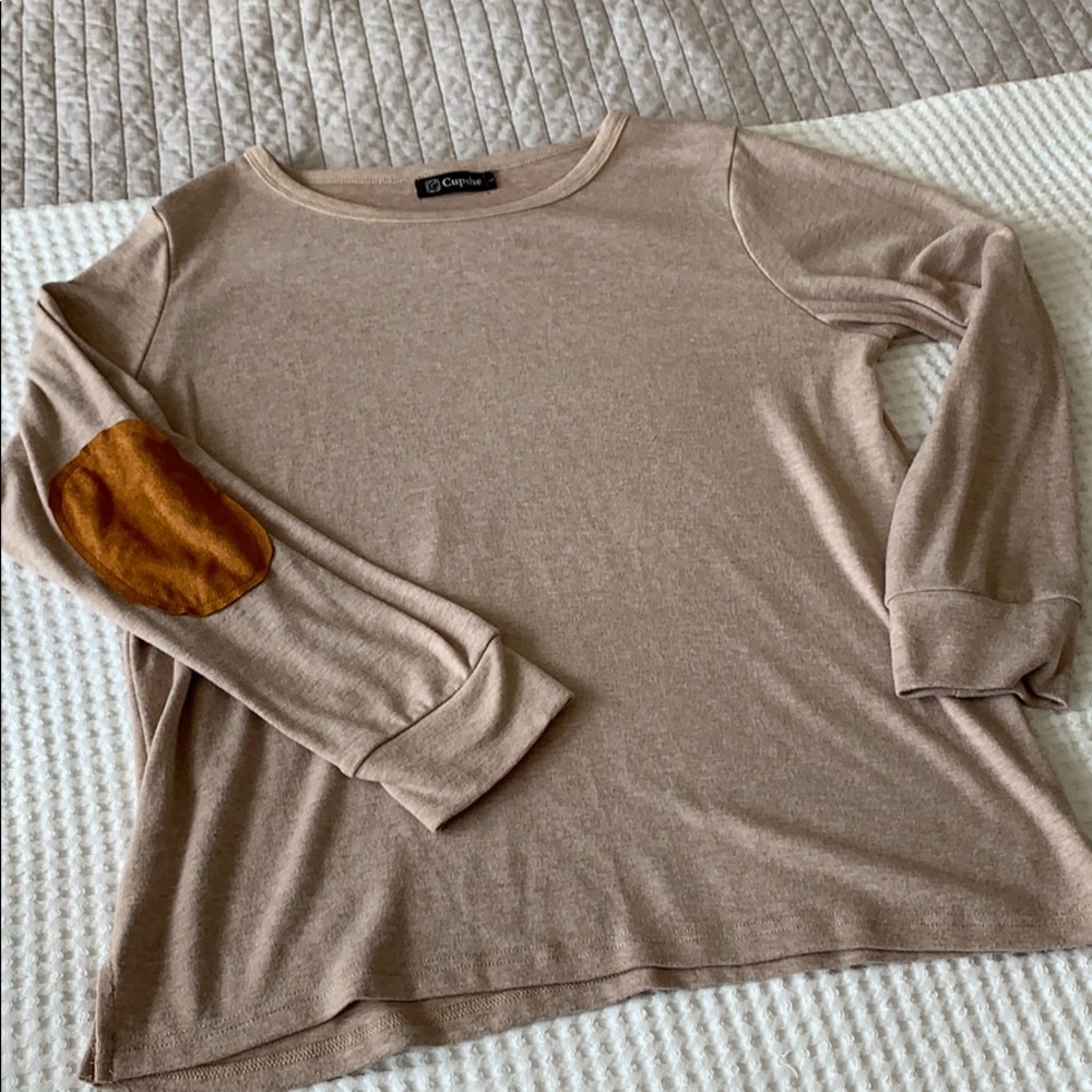 Beige Cupshe long sleeve